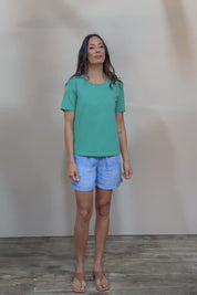 The Keepers Tee - Seagreen