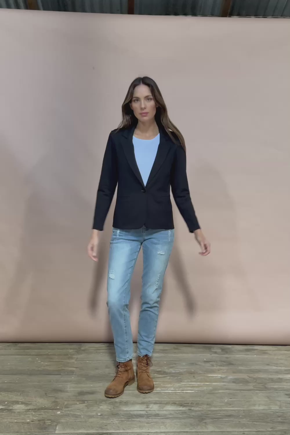 The Ponte Blazer - Black