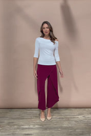 The Cross Over Pant - Port