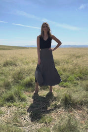 The Wanderer In Me Travel Skirt - Khaki