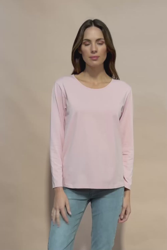 The Keepers Long Sleeve Tee - Softpink