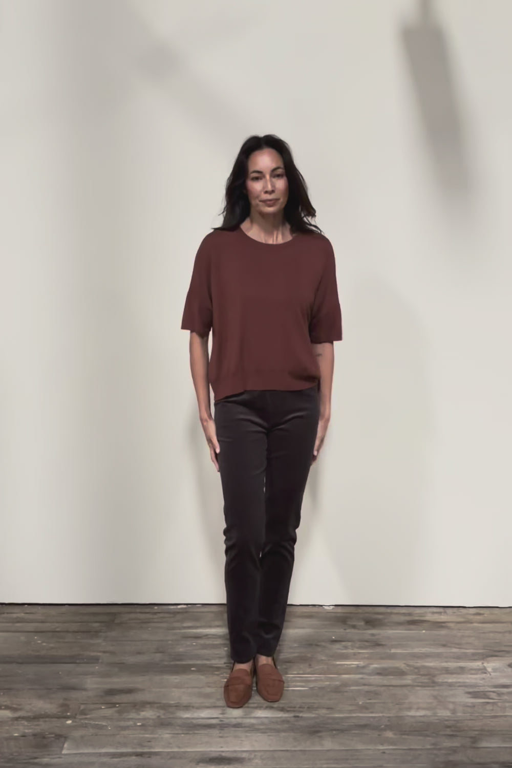 The Essential Knit Tee – Copper