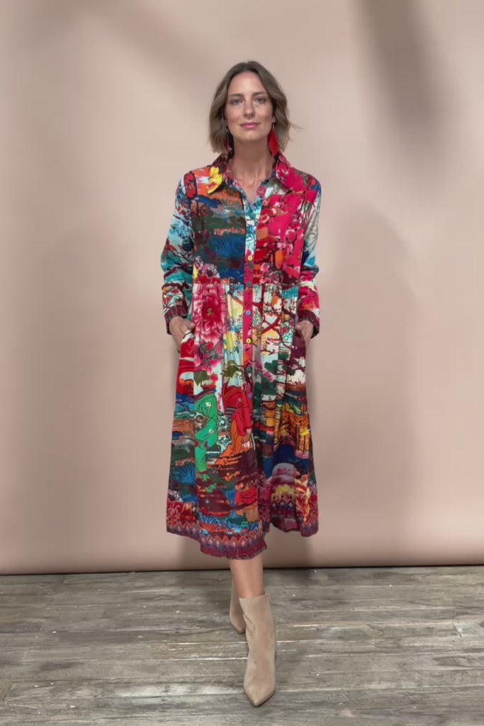Midi Collar Dress - Nippori