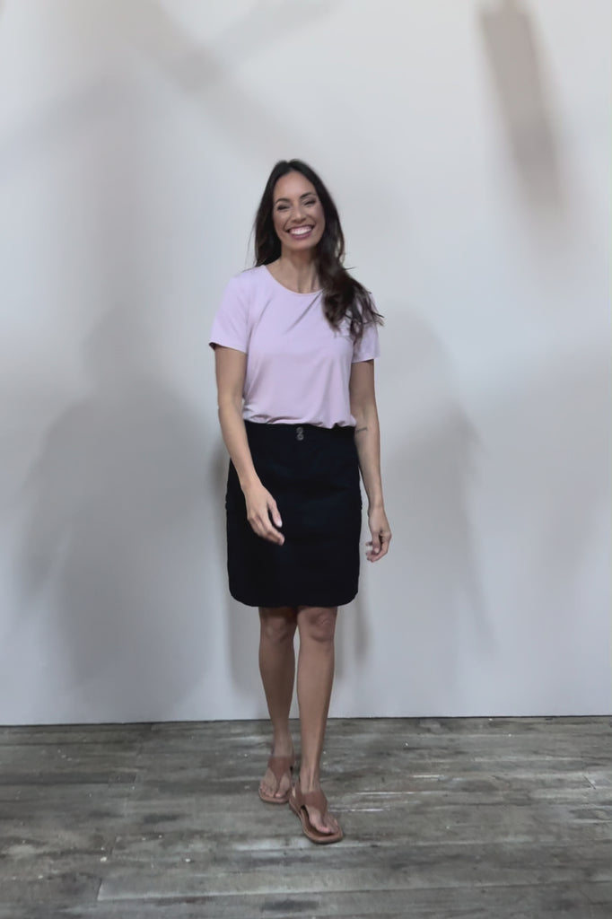 The Must Have Linen Look Shirt - Black