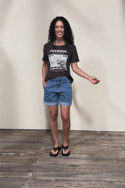 Elements Devi Denim Shorts - Midblue