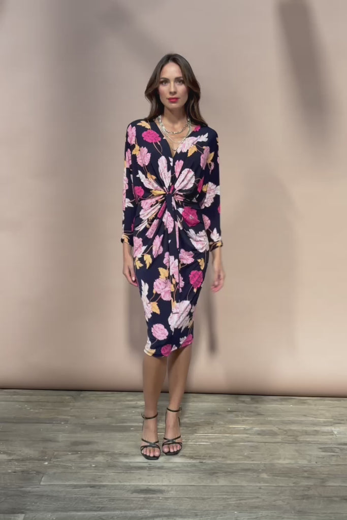 The Printed Nancy Dress - Poppies