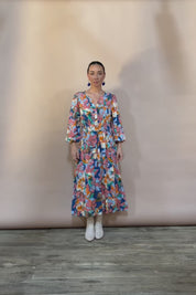 Gwyn Midi Dress - Botanical
