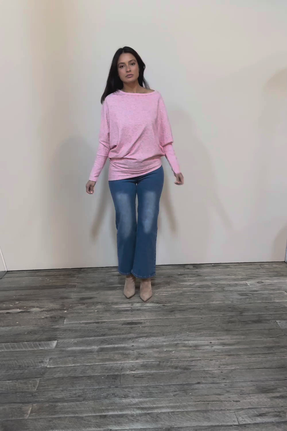 Snuggle Up Jumper - Pinkmarl