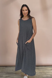 The Easy Wear Print Maxi Dress - Blackspot