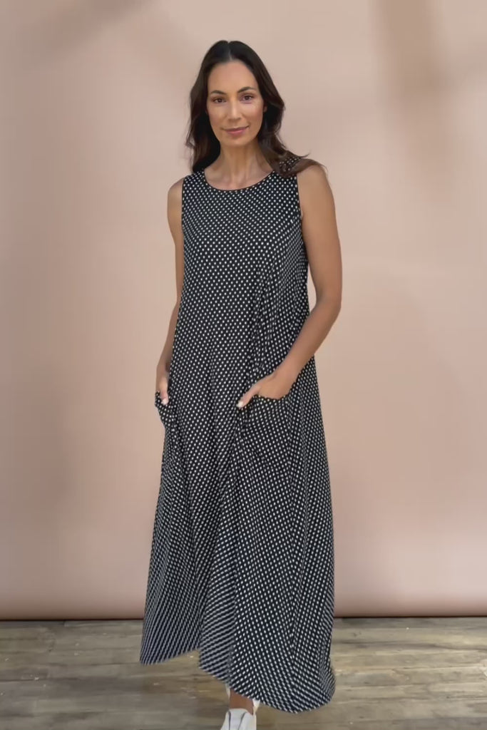 The Easy Wear Print Maxi Dress - Blackspot