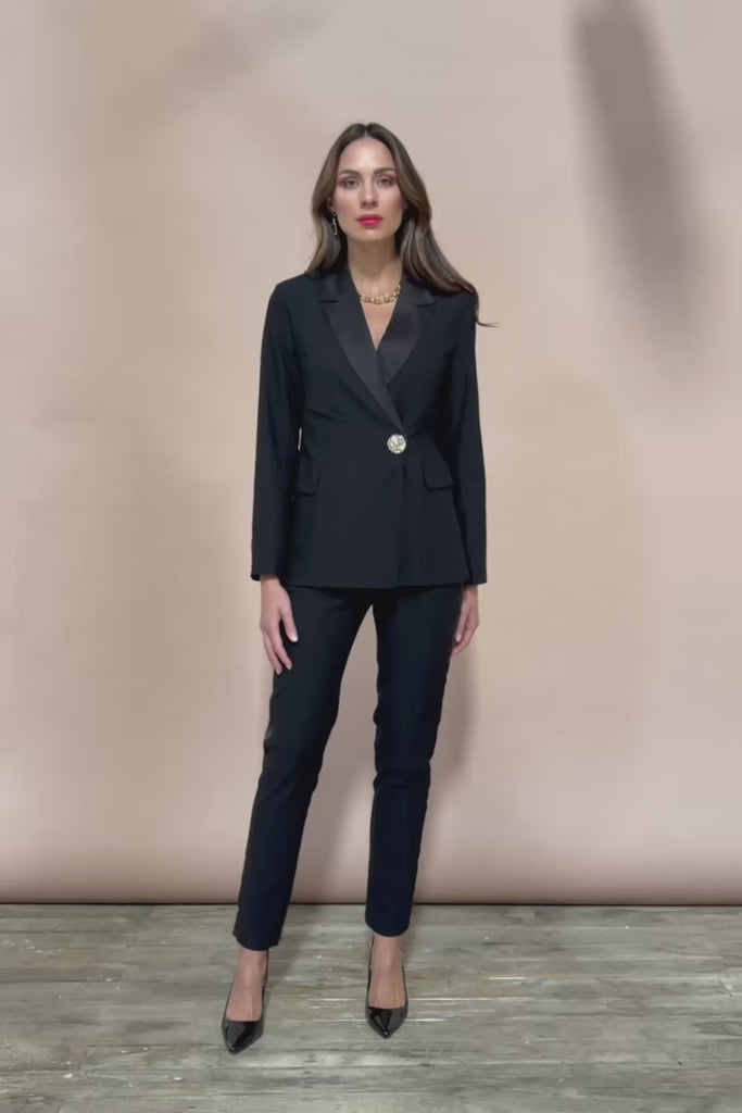 Holly Tuxedo Jacket - Black