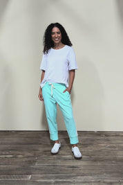 Fundamental Brunch Cotton Side Tape Pant – Tonicblue