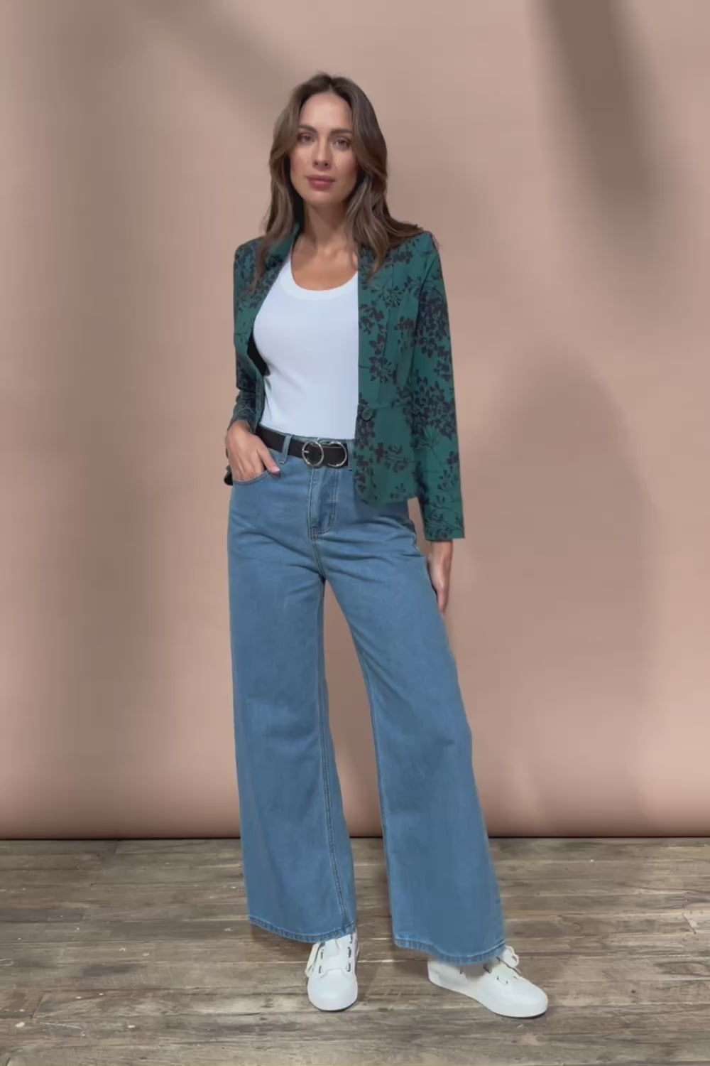 The Aspire Blazer - Tealbloom