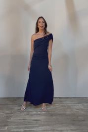 Lucy Dress - Navy